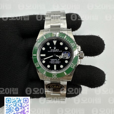 CLEAN공장 롤렉스 서브마리너 신형 41 스타벅스 그린 브레이슬릿 클린공장 Submariner 41mm 126610 LV Kermit 904L Steel Clean 1:1 Best Edition VR3235