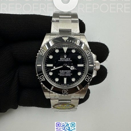 CLEAN공장 롤렉스 서브마리너 41 신형 논데이트 스틸 브레이슬릿 클린공장 Submariner 41mm 124060 No Date 904L Steel Clean 1:1 Best Edition VR3230