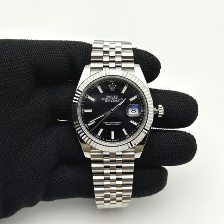[26.01 UP] CLEAN공장 롤렉스 데이저스트 41 스틸 블랙다이얼 쥬빌레브레이슬릿 DateJust 41mm 126334 904L SS Clean Plus 1:1 Best Edition Black Dial Stick Marker On Jubilee Bracelet DD3235 클린 플러스