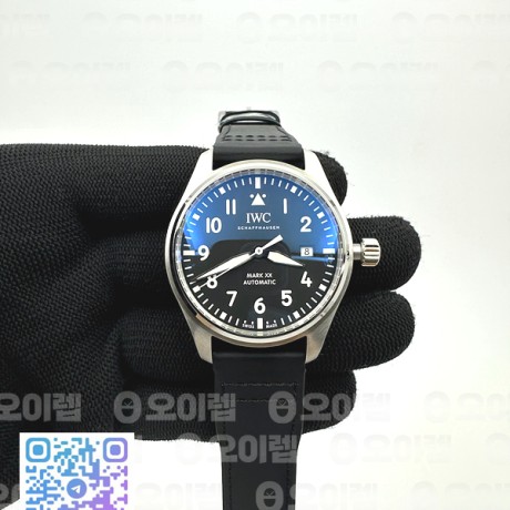 A7공장 IWC 파일럿 마크20 블랙다이얼 블랙스트랩 V7공장
