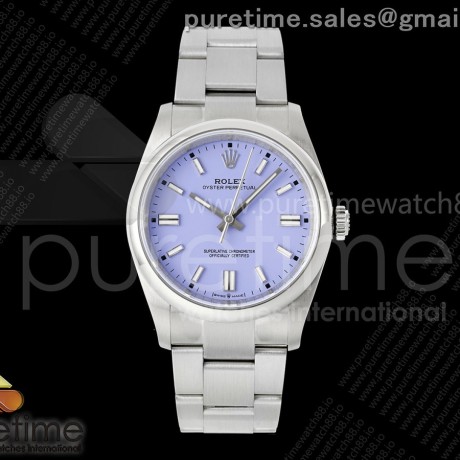 KR공장 롤렉스 오이스터퍼페츄얼 36 라벤더퍼플다이얼 브레이슬릿 Oyster Perpetual 126000 36mm KRF 1:1 Best Edition 904L Steel 2025 Lavender Purple Dial VR3230