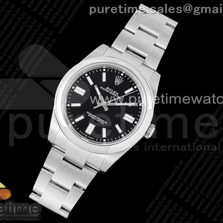 GM공장 롤렉스 오이스터퍼페츄얼 41미리 블랙다이얼 브레이슬릿 3230 Oyster Perpetual 41mm 124300 GMF 1:1 Best Edition 904L Steel Black Dial on SS Bracelet SA3230