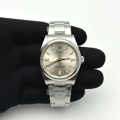 CLEAN공장 롤렉스 오이스터퍼페츄얼 36 실버다이얼 브레이슬릿 클린공장 Oyster Perpetual 126000 36mm Clean 1:1 Best Edition 904L Steel Silver Dial VR3230