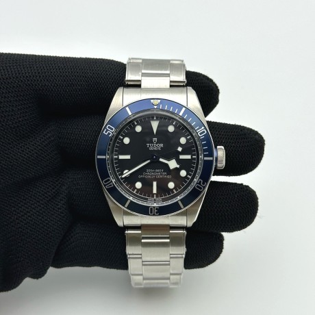 ZF공장 튜더 헤리티지 블랙베이 41 블루베젤 블랙다이얼 브레이슬릿 Heritage Black Bay Blue Bezel ZF 1:1 Best Edition on SS Bracelet A2824 V5