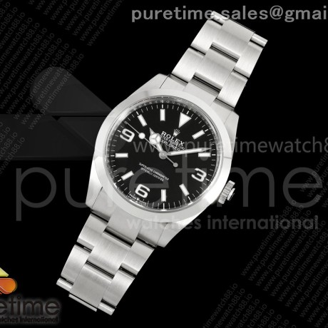 Clean공장 롤렉스 익스플로러1 224270 블랙다이얼 브레이슬릿  40mm Explorer I 224270 40mm Clean 1:1 Best Edition Black Dial on SS Bracelet VR3230