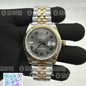 GM공장 롤렉스 데이저스트 41 옐로우골드콤비 포금 그레이다이얼 3235 DJ2 41mm Jub Flt 904L Wrp YG/SS Grey/Diam GMF A3235