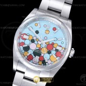 CLEAN공장 롤렉스 오이스터퍼페츄얼 36 셀레브레이션다이얼 브레이슬릿 클린공장  Oyster Pert 36mm 904 126000 SS/SS Bubbles Clean VR3230