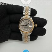 BP공장 롤렉스 데이저스트 28 로즈골드콤비 실버다이얼 2671 Datejust 28mm 279173 SS/RG BP Best Edition Silver Crystal Markers Dial on SS/RG Jubilee Bracelet ETA2671