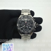 A8공장 태그호이어 포뮬러1 43MM  블랙다이얼 쿼츠