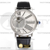 무명공장 까르띠에 로통드 드 까르띠에 스틸 화이트다이얼 가죽스트랩 Rotonde De Cartier SS/LE White Asia 9981