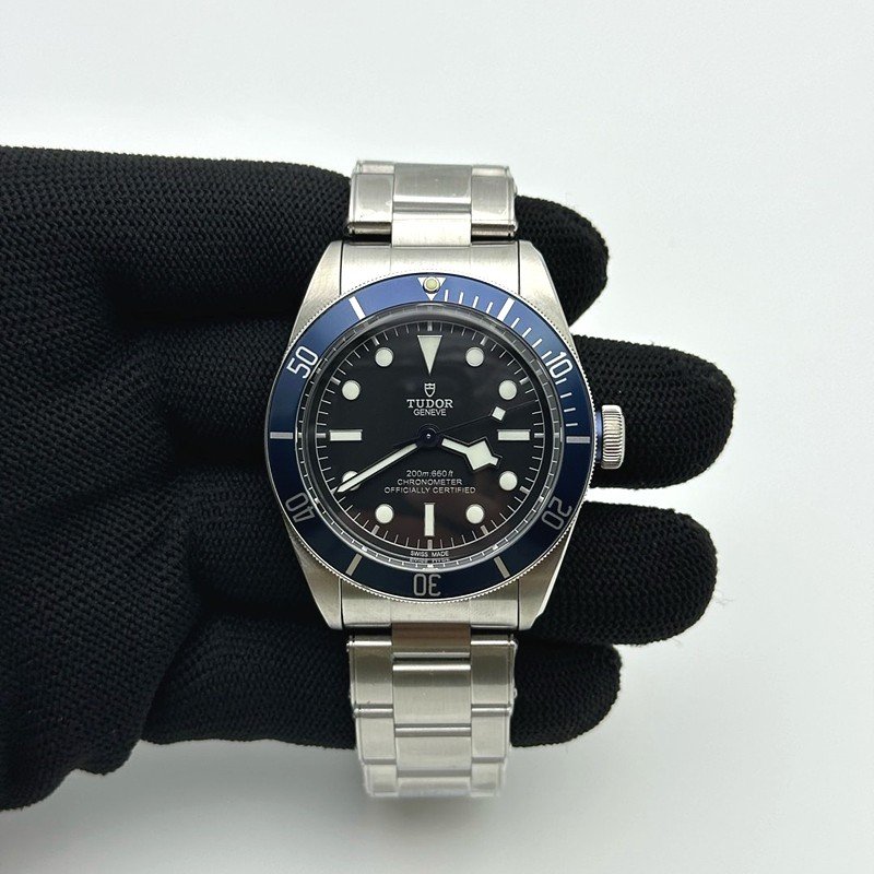 ZF공장 튜더 헤리티지 블랙베이 41 블루베젤 블랙다이얼 브레이슬릿 Heritage Black Bay Blue Bezel ZF 1:1 Best Edition on SS Bracelet A2824 V5
