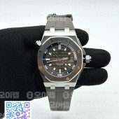 ZF공장 오데마피게 로얄오크 오프쇼어 다이버 15720 그레이다이얼 러버스트랩 Royal Oak Offshore Diver 15720 ZF 1:1 Best Edition Gray Dial on Gray Rubber Strap A4308