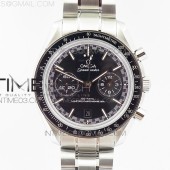 OM공장 오메가 스피드마스터 문워치 스틸 블랙다이얼 실버핸즈셋 브레이슬릿 SPEEDMASTER MOONWATCH SS BLACK DIAL SILVER HANDSET ON SS BRACELET A9900