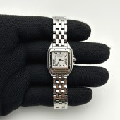 K11공장 까르띠에 팬더 레이디즈 22 스틸 화이트다이얼 브레이슬릿 Panthère Secrete Ladies 22mm SS White Dial on SS Bracelet Ronda Quartz