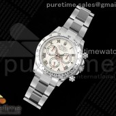 OM공장 롤렉스 스틸 데이토나 운석다이얼 로만인덱스 브레이슬릿 Daytona 116509 SS OMF Best Edition Meteorite Dial on SS Bracelet A7750