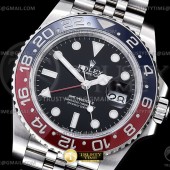 GM공장 V4 롤렉스 GMT마스터 2 펩시 쥬빌레브레이슬릿 GMT II 126710 Jub 904L SS/SS Blk GMF V4 A3285 CHS