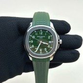 3K공장 파텍필립 아쿠아넛 5168 스틸 그린다이얼 러버스트랩 Aquanaut Ref.5168 SS/RU Green/Num 3KF V3 Asia 330