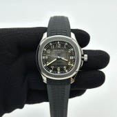 zf공장 파텍필립 아쿠아넛 블랙다이얼 블랙러버스트랩 Aquanaut Ref.5165A SS/RU Black/Num ZF 1:1 MY9015