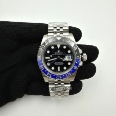 국내배송!! CLEAN공장 롤렉스 GMT마스터2 파워에이드 스틸 블랙다이얼 블루앤블랙베젤 쥬빌레브레이슬릿 DD3285 (고유번호 C12)