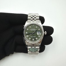 국내배송!! Clean공장 롤렉스 데이저스트 36 스틸 그린팜다이얼 텐포인트 플루티드베젤 쥬빌레브레이슬릿 (고유번호 0C62)